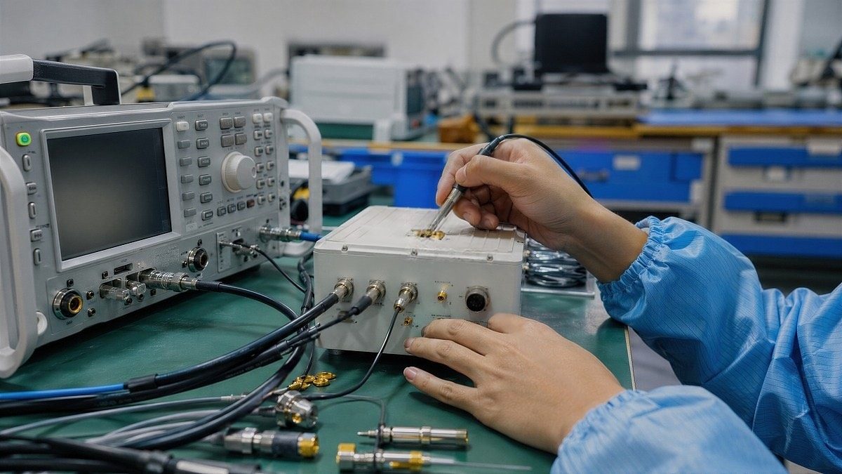 Zhiliang quality control - every spare part tested with professional instruments