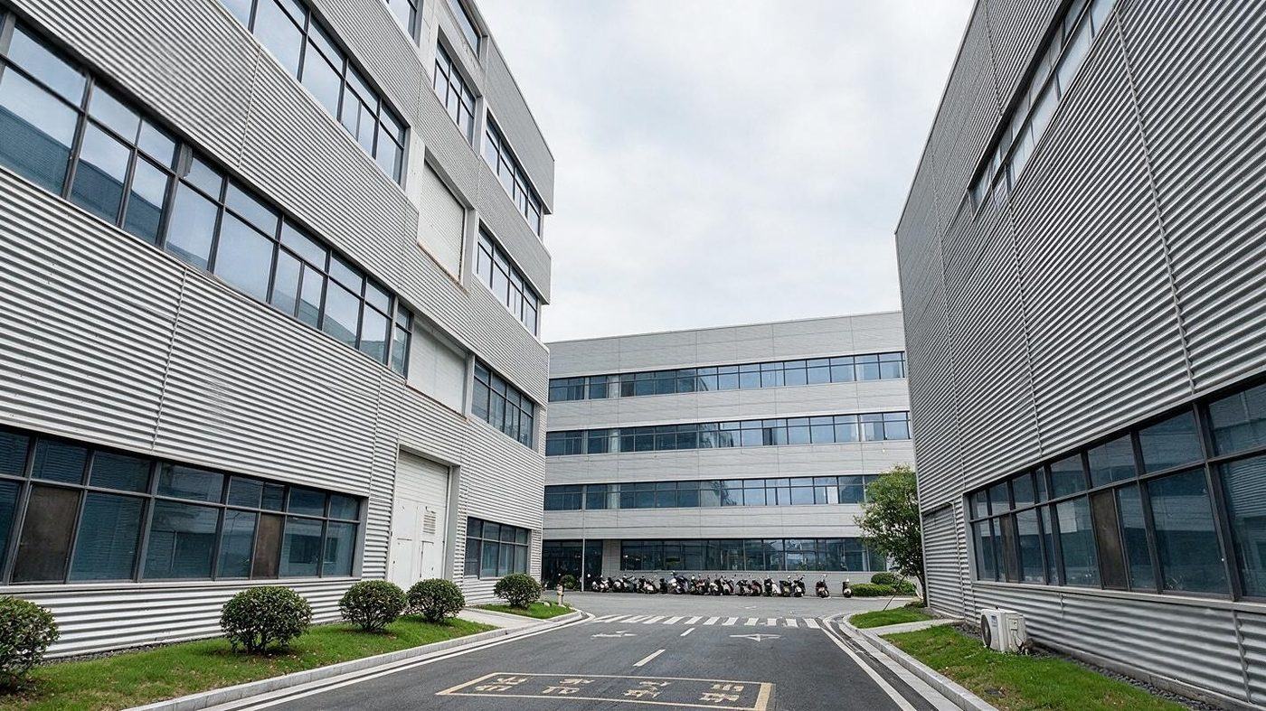 Zhiliang factory campus - industrial buildings in Meizhou, China