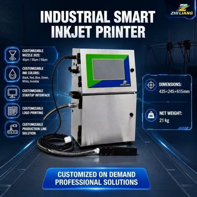 73.0K Small Character CIJ Coding Machine — Pigment (White Ink)