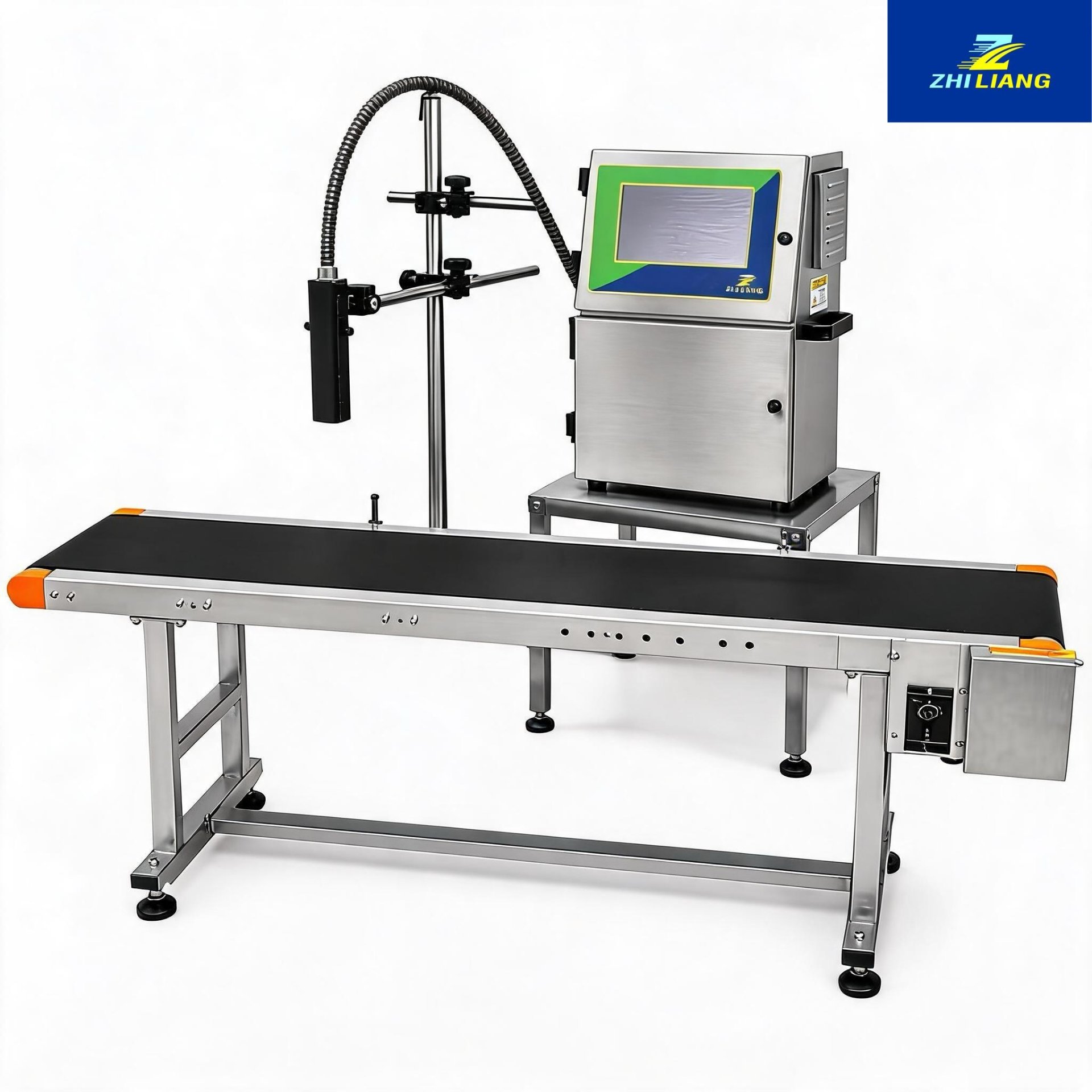 73.0K Small Character CIJ Coding Machine — Dye-based (Black Ink)
