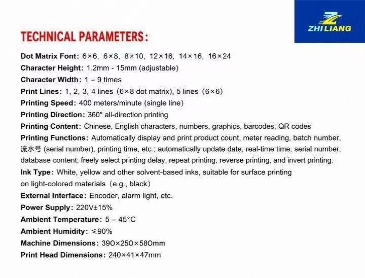73.0K Small Character CIJ Coding Machine — Dye-based (Black Ink) - image 4