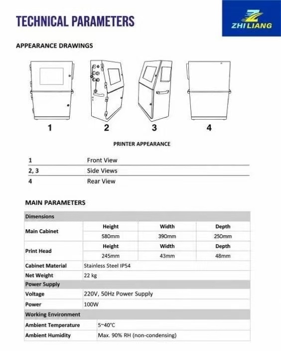 73.0K Small Character CIJ Coding Machine — Dye-based (Black Ink) - image 5